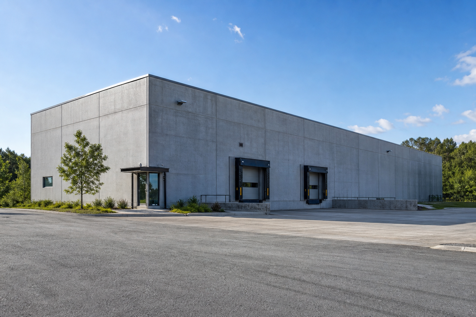 Окрема будівля 4 000 м², висота 12 м